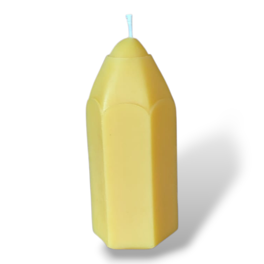 Bougie cire d'abeilles crayon