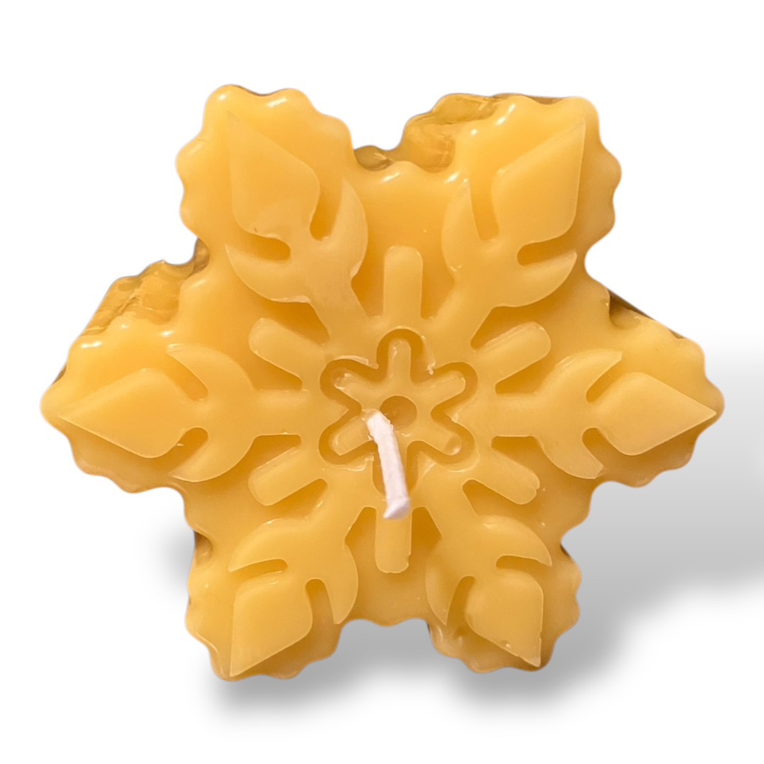 Bougie cire d'abeille Flocons 9-10