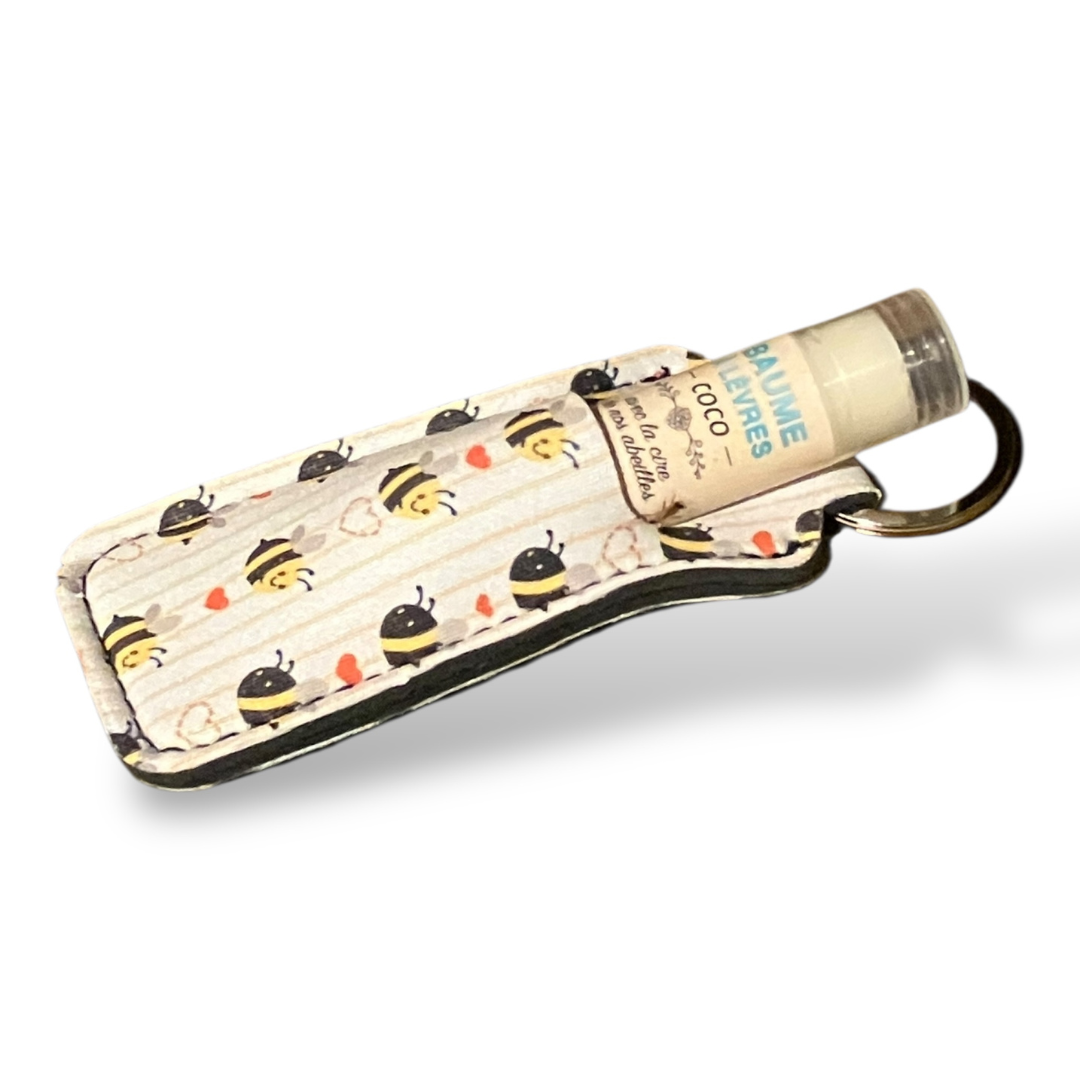 Porte baume à lèvres/porte clefs