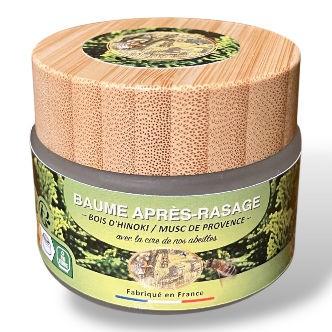 Baume Après-Rasage – Bois d’Hinoki & Musc de Provence