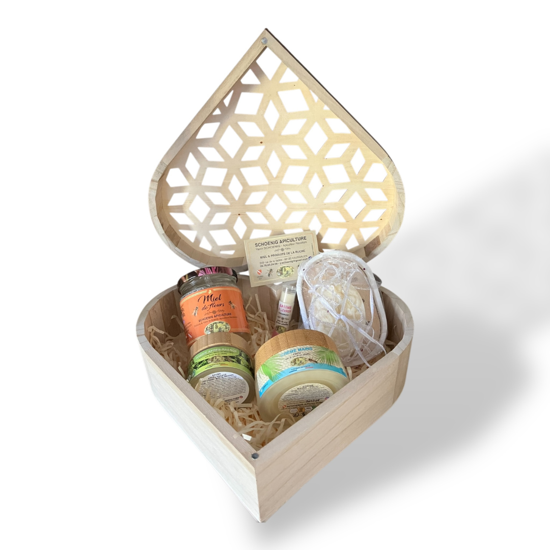 Coffret coeur  du rucher (Homme)