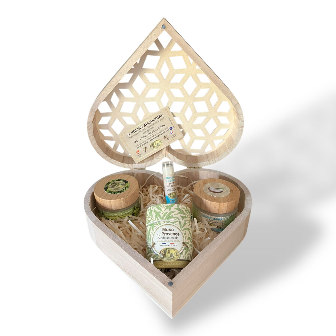 Coffret petit coeur  du rucher (Homme)