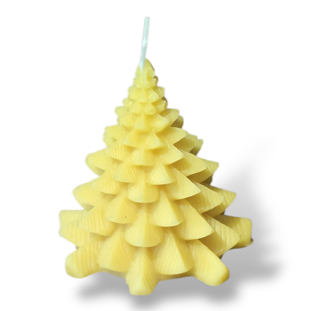 Bougie cire d'abeille Sapin des ruches