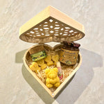 Coffret cœur artisanal de la ruche – Miel et douceurs apicoles - schoenig apiculture