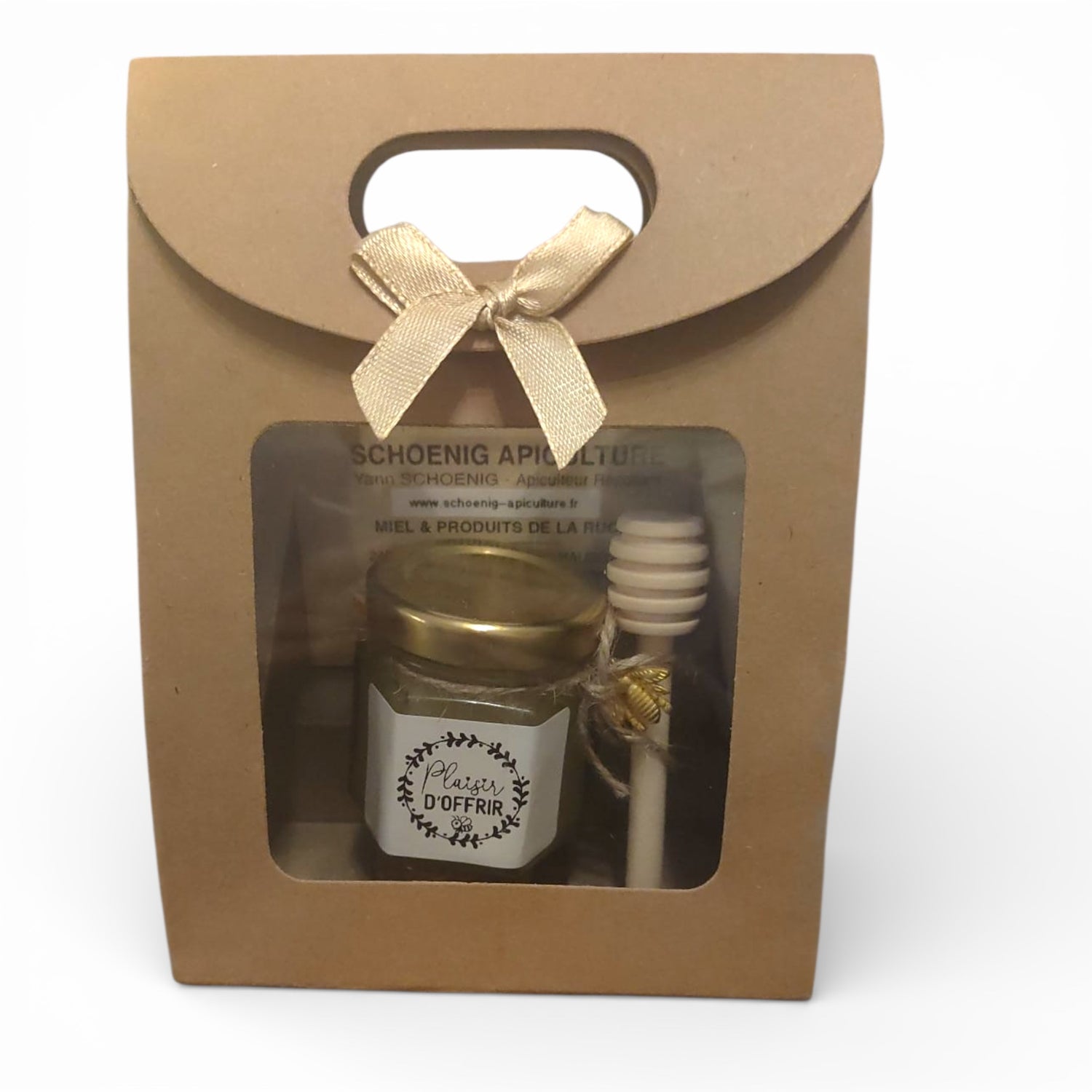 Coffret cadeau personnalisé Plaisir d'offrir (cadeau entreprise)
