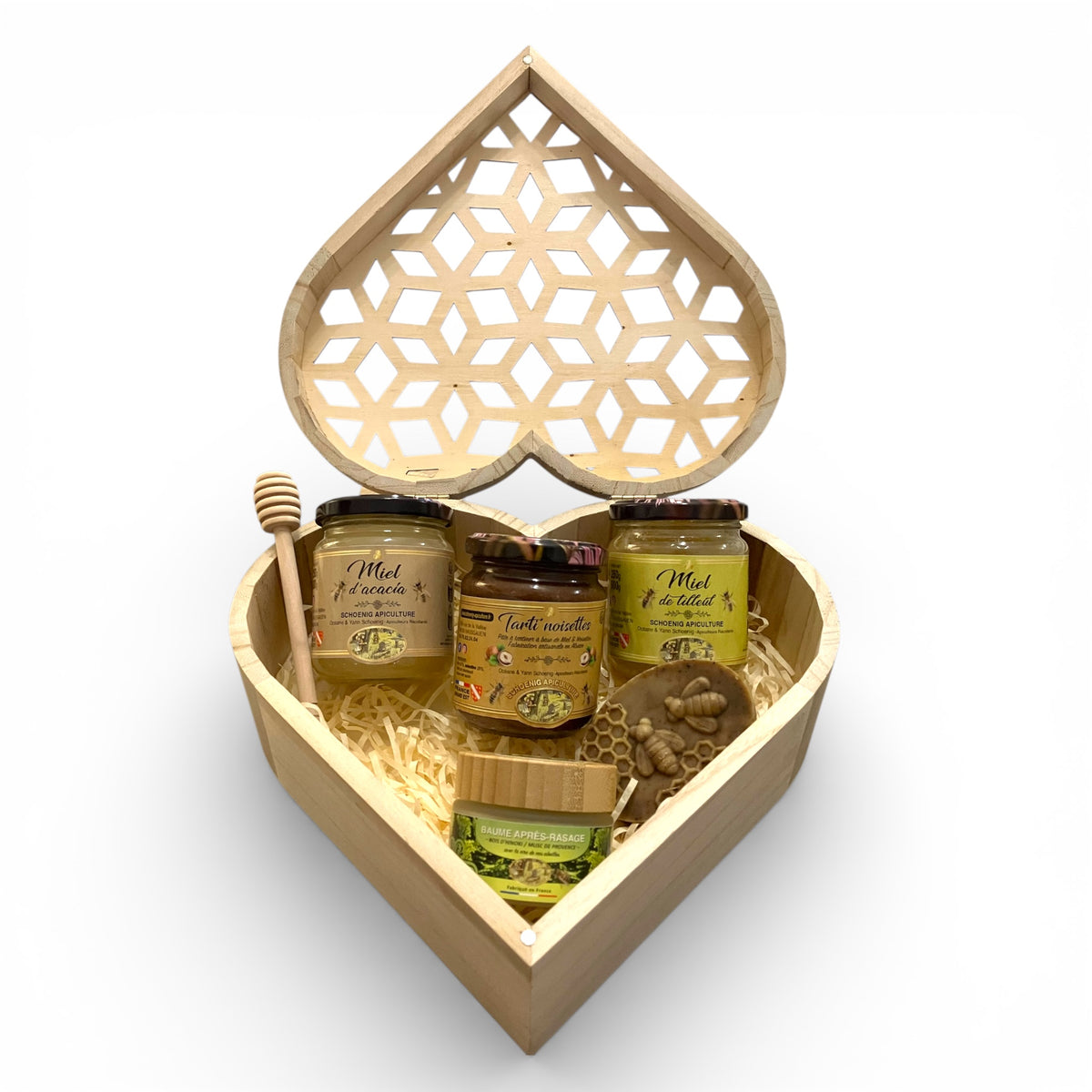 Coffret Bien - être Miel & Apaisement – Douceur et Sérénité Artisanales - schoenig apiculture