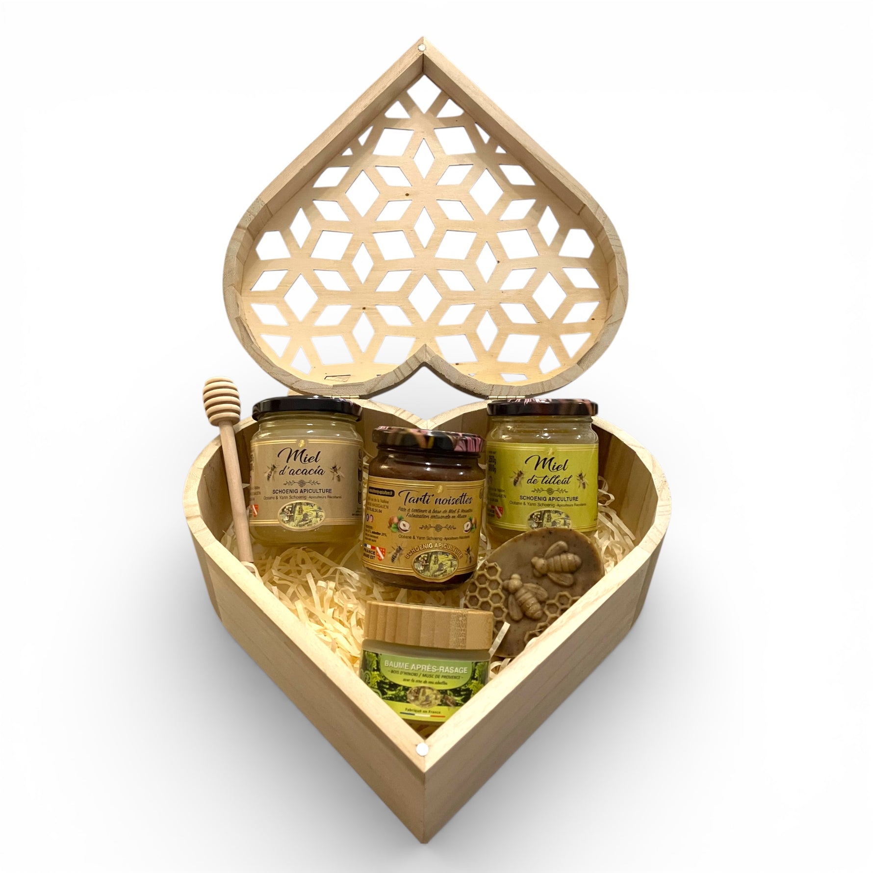 Coffret Bien - être Miel & Apaisement – Douceur et Sérénité Artisanales - schoenig apiculture