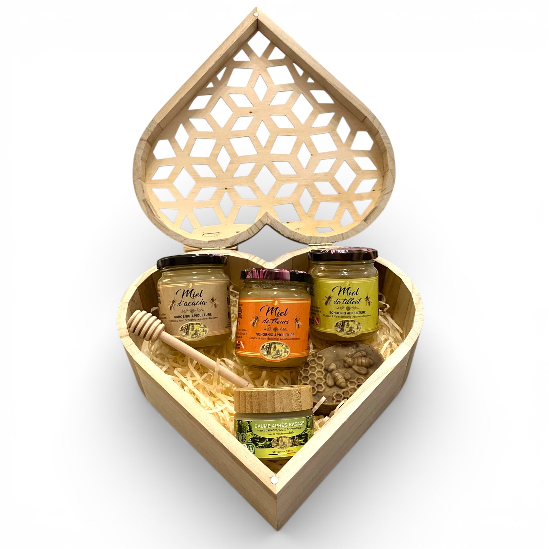 Coffret Bien - être Miel & Apaisement – Douceur et Sérénité Artisanales - schoenig apiculture