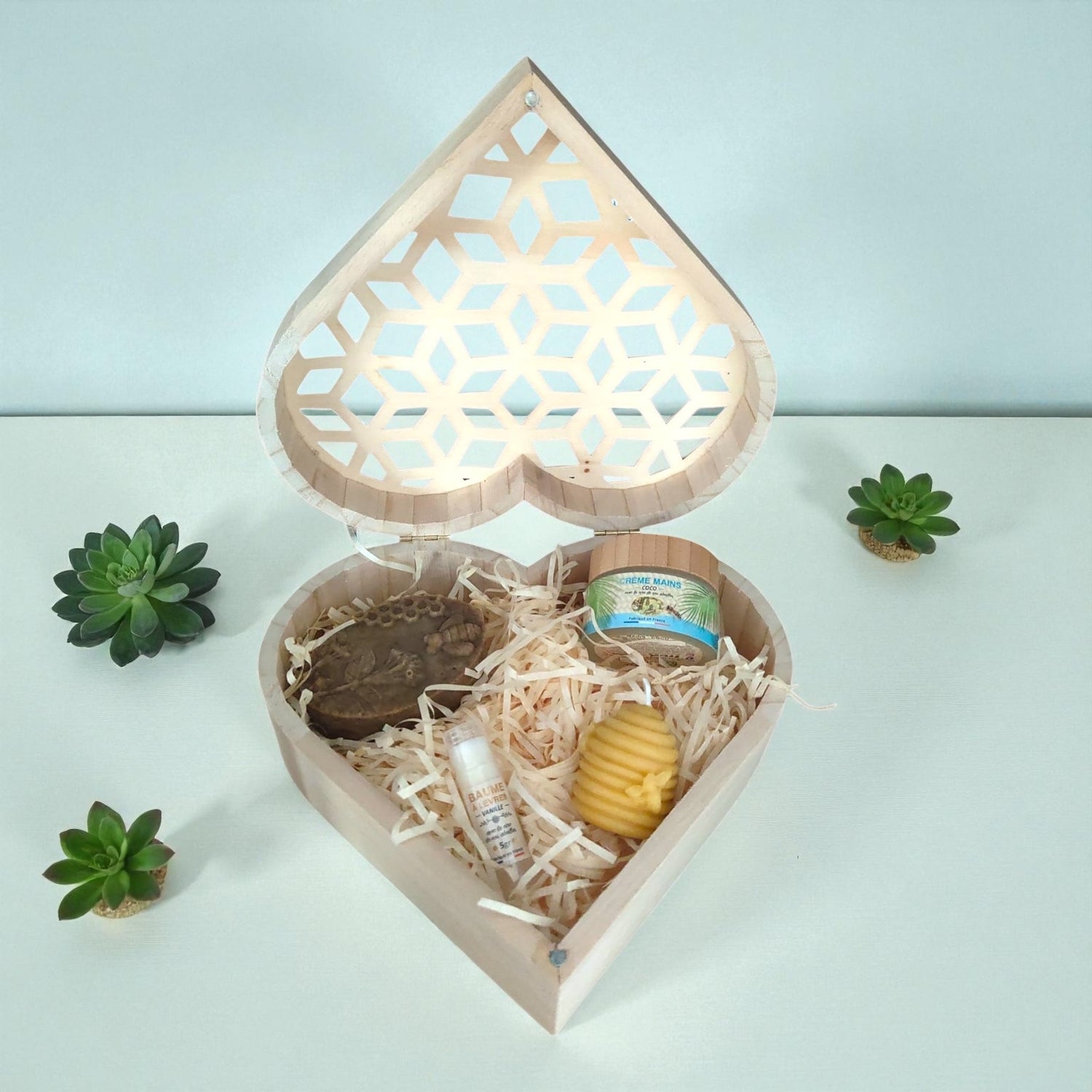 Coffret petit coeur  du rucher (Femme)