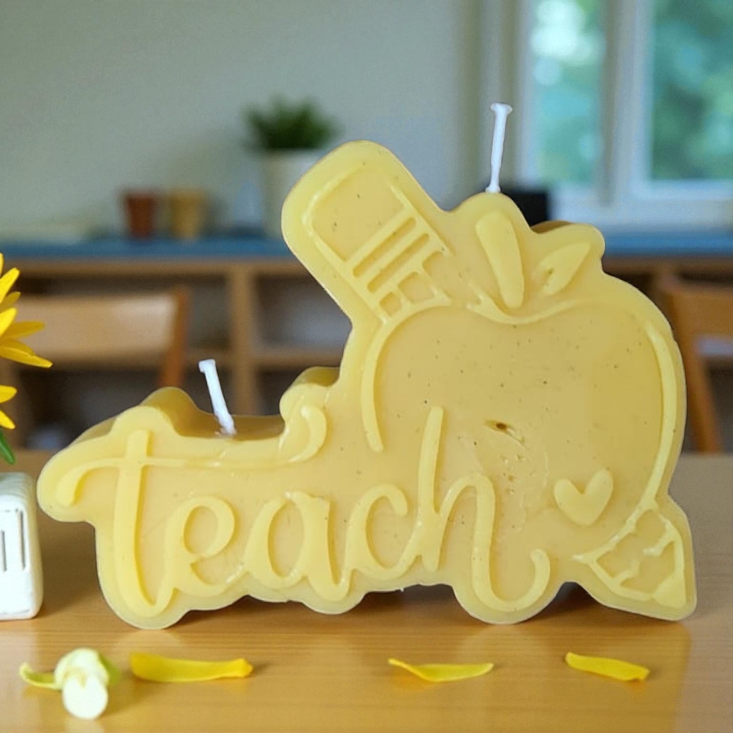 Bougie cire d'abeilles Teach