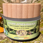 baume après - rasage naturel – Bois d’Hinoki & Musc de Provence - schoenig apiculture