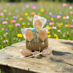 Bonbon au miel en sucette artisanale naturelle fait maison