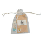 Cadeau entreprise Joyeuses Fêtes avec sachet de graines de fleurs personnalisé et baume à lèvres coco artisanal