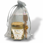 Pot de miel artisanal personnalisé pour cadeau entreprise CSE, cadeau client et remerciement professionnel de fin d'année