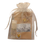 Cadeau fin d’année personnalisé maîtresse avec graines de fleurs mellifères et baume à lèvres artisanal à la cire d’abeille