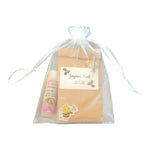 Cadeau de Noël avec message personnalisé, sachet de graines à planter et baume à lèvres artisanal fabriqué à partir de cire d'abeille.