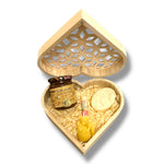 Coffret cœur artisanal de la ruche – Miels, gourmandises et soins - schoenig apiculture