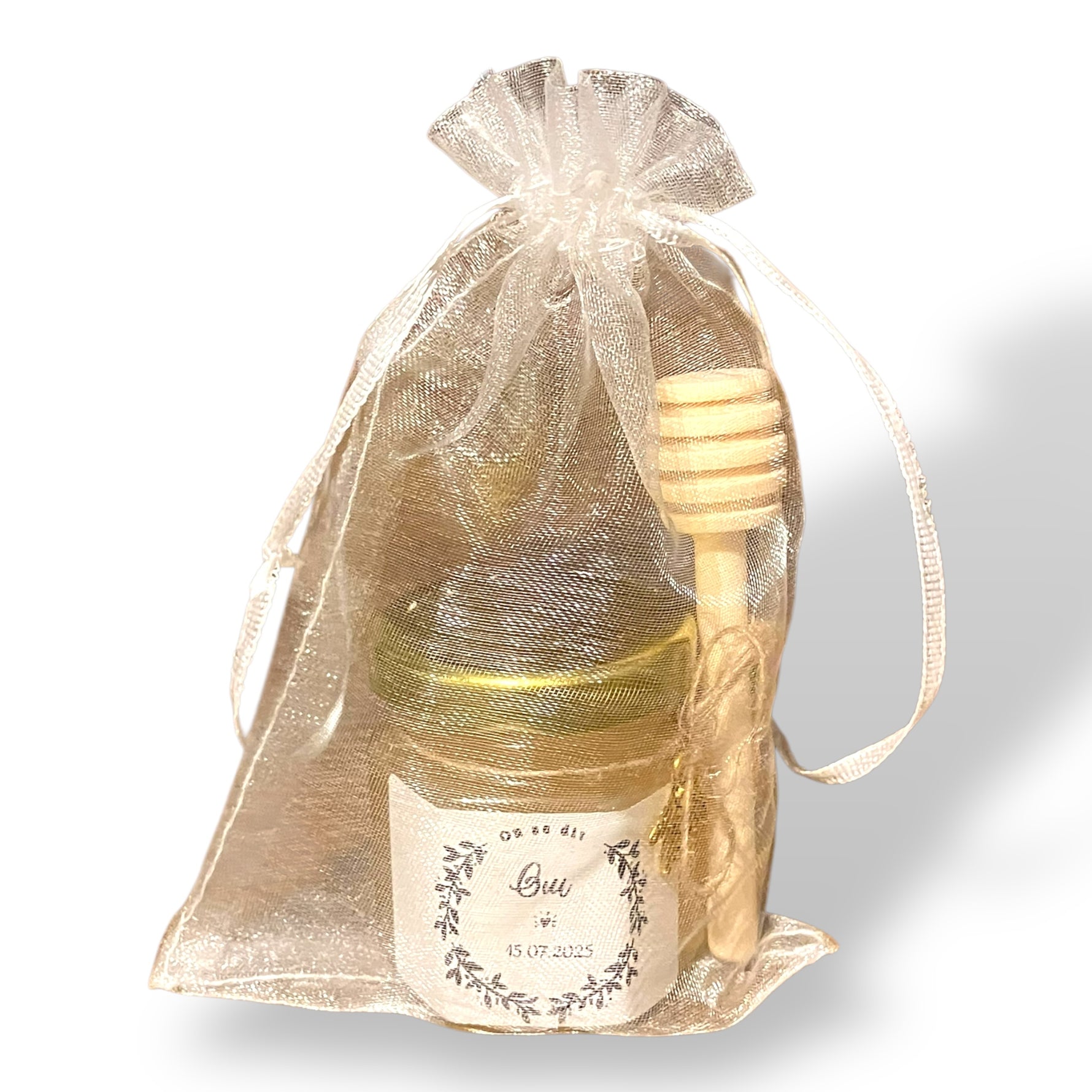 Petit pot de miel personnalisé – Cadeau invités mariage, baptême & communion - schoenig apiculture