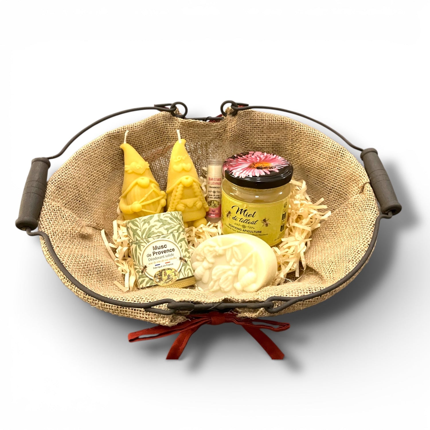 Panier garni artisanal de la ruche – Idée cadeau gourmand - schoenig apiculture