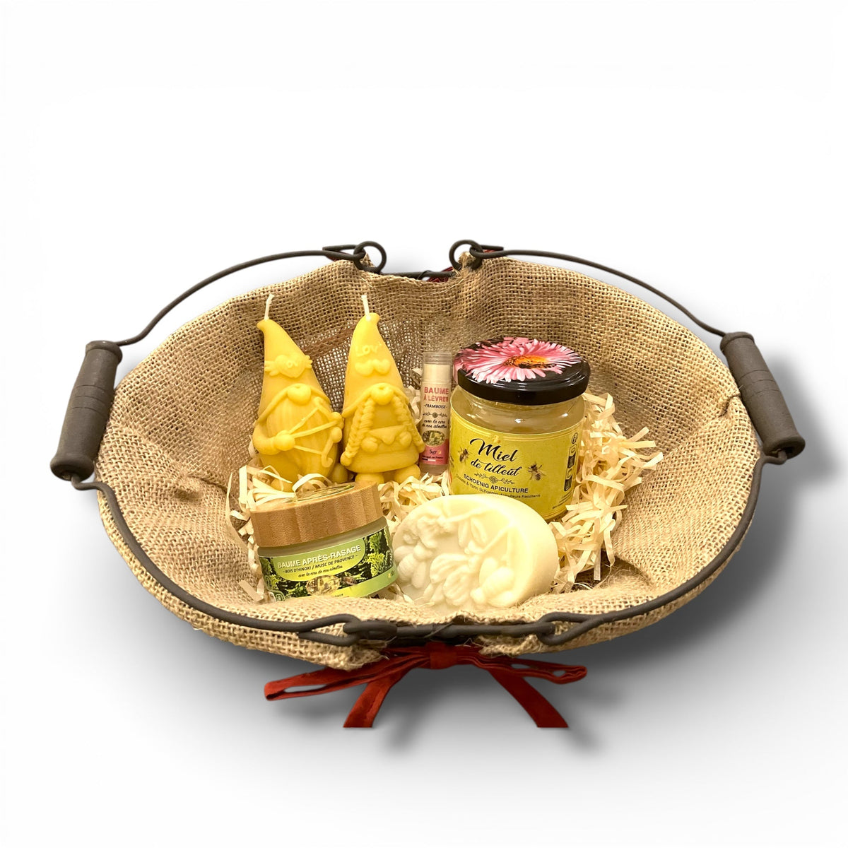 Panier garni artisanal de la ruche – Idée cadeau gourmand - schoenig apiculture