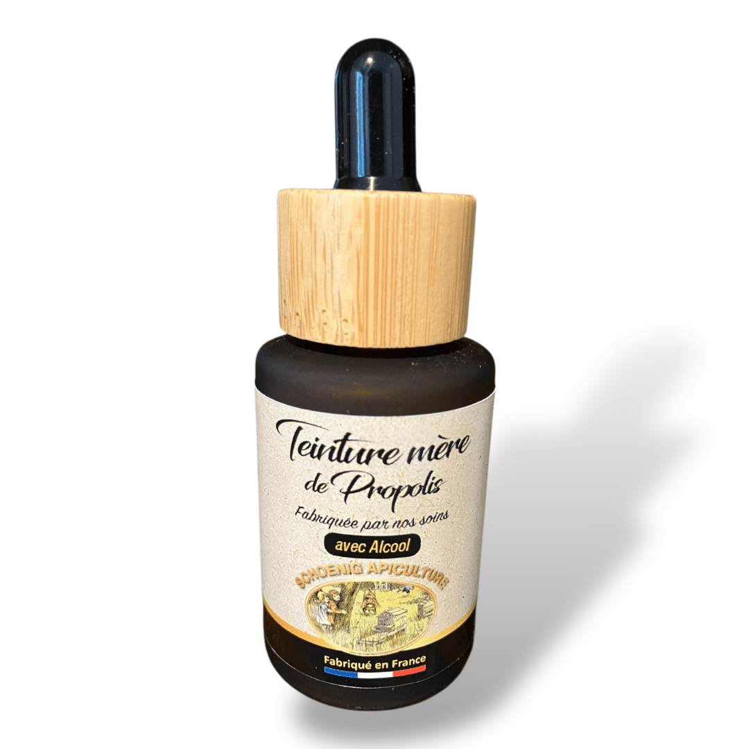 Extrait de propolis naturel – teinture mère de propolis artisanale française - schoenig apiculture